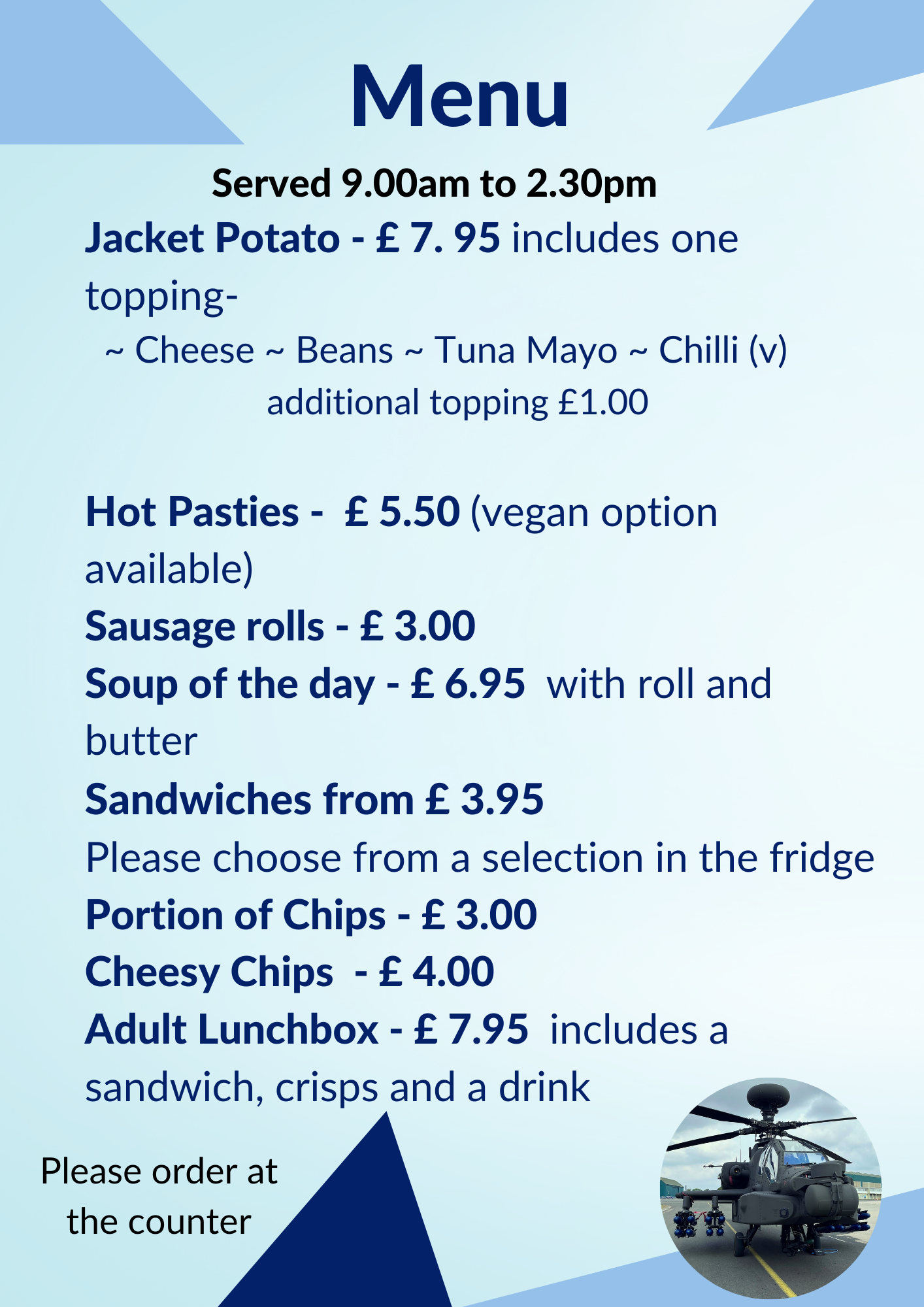 Café The Army Flying Museum