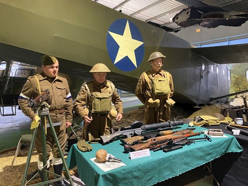 school visit to war museum